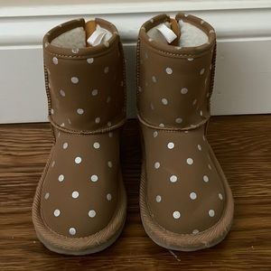 Gap Kids Toddler Girls Cozy Dot Boots